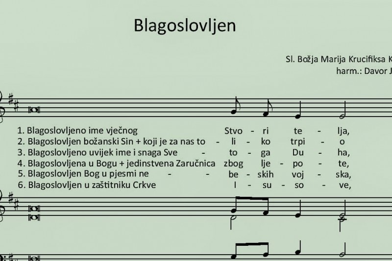 „Blagoslovljen” - Blagoslovna molitva Riječke Majke „Blagoslovljen” - Blagoslovna molitva Riječke Majke