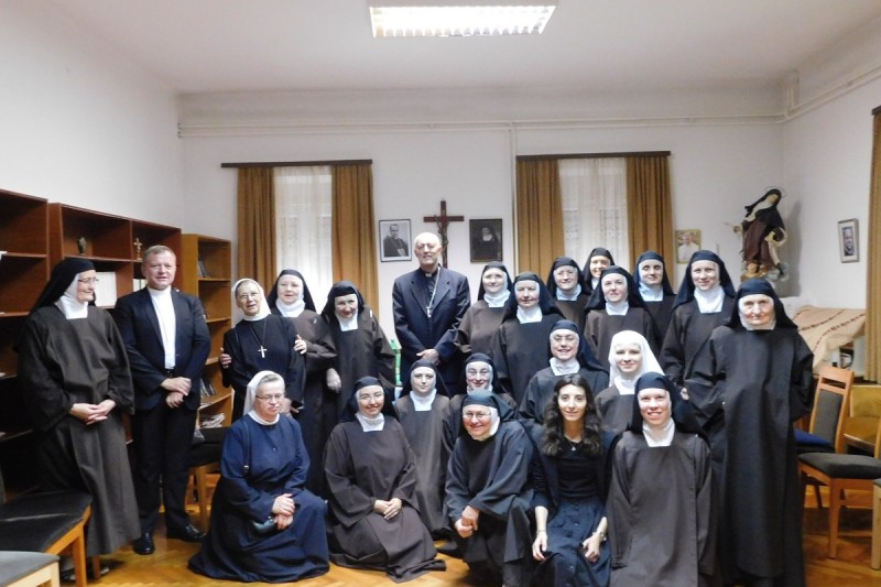 Nuncij Lingua u Stepinčevu Karmelu Nuncij Lingua u Stepinčevu Karmelu