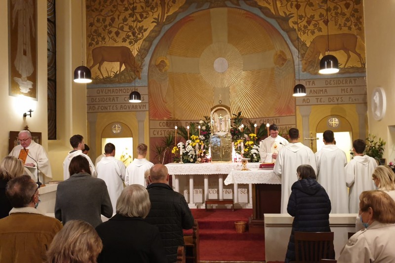 U kapeli Corpus Domini u Zagrebu proslavljen blagdan sv. Margarete Marije Alacoque U kapeli Corpus Domini u Zagrebu proslavljen blagdan sv. Margarete Marije Alacoque