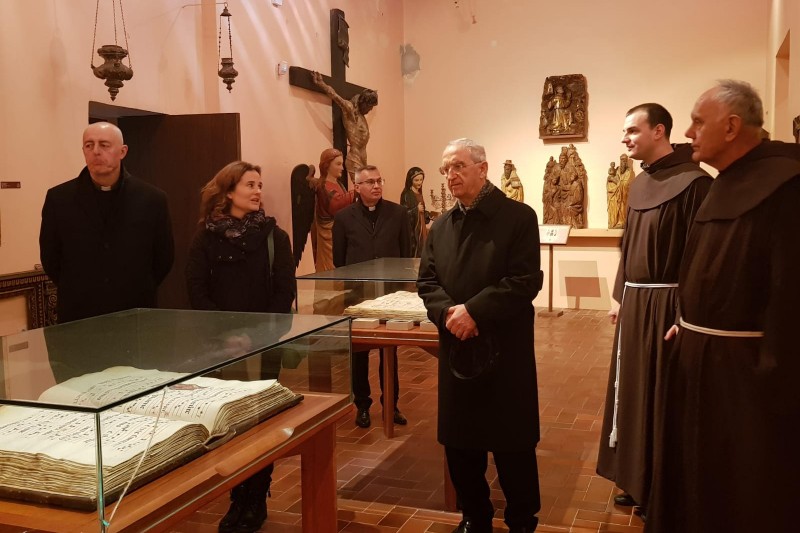 Apostolski nuncij Lingua posjetio Samostan sv. Frane u Zadru Apostolski nuncij Lingua posjetio Samostan sv. Frane u Zadru