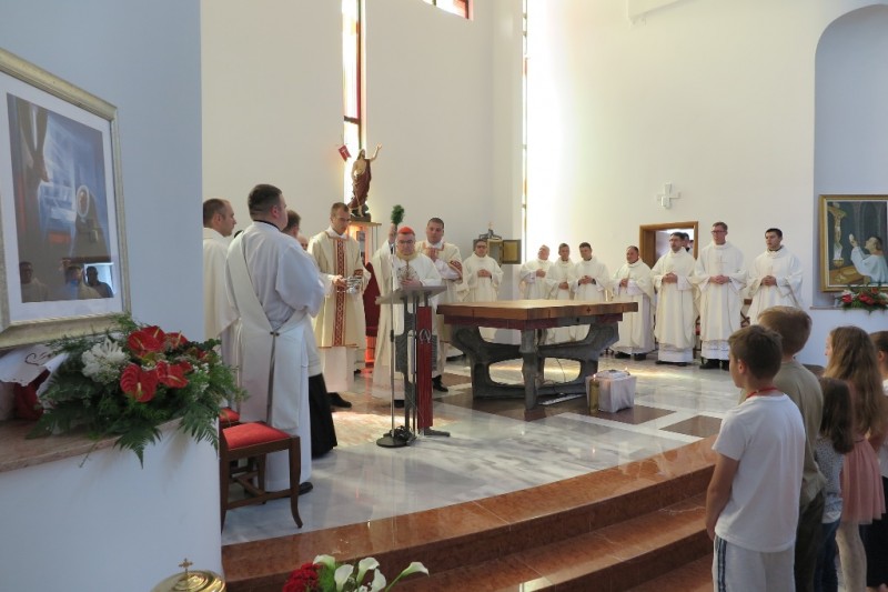 Blagoslov Misijske kuće Misionara Krvi Kristove u Prozorju Blagoslov Misijske kuće Misionara Krvi Kristove u Prozorju