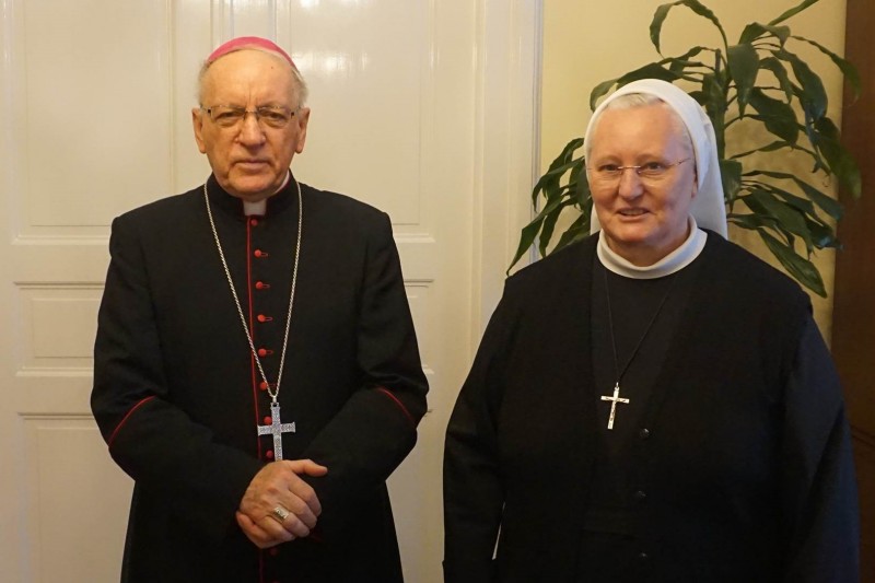 Biskup Škvorčević primio provincijalnu poglavaricu sestara milosrdnica