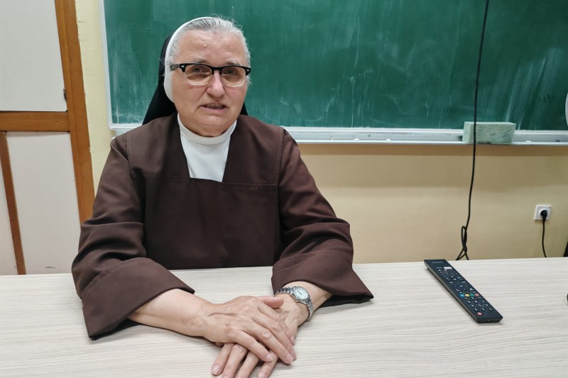 Hrvatsko društvo katoličkih novinara organiziralo susret sa s. Celestinom Gavrić Hrvatsko društvo katoličkih novinara organiziralo susret sa s. Celestinom Gavrić