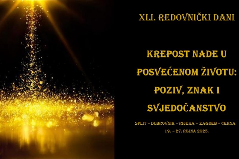 XLI. redovnički dani