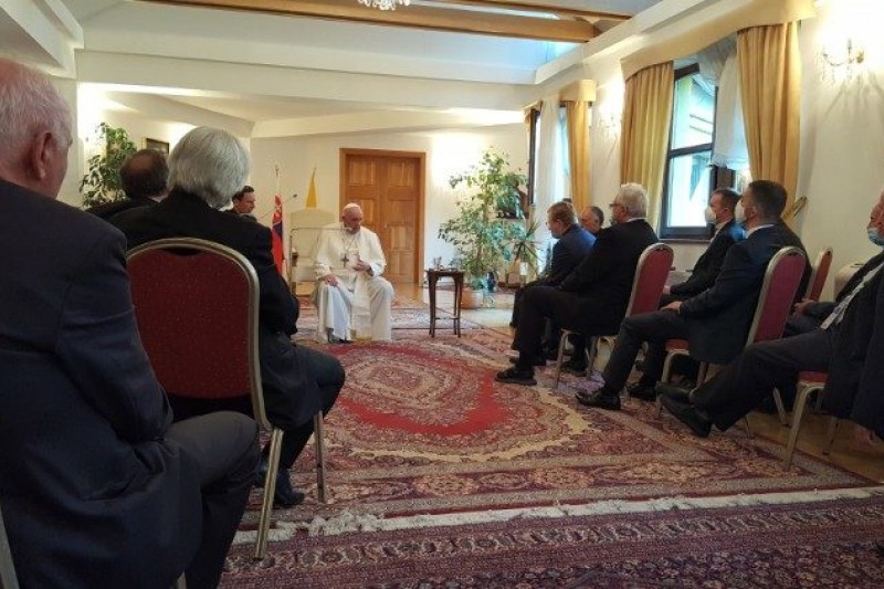 Časopis La Civiltà Cattolica objavio Papin razgovor s isusovcima u Slovačkoj Časopis La Civiltà Cattolica objavio Papin razgovor s isusovcima u Slovačkoj